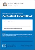 Figure 3: Contestant Record Book (CRB) An image of the front cover of the record book